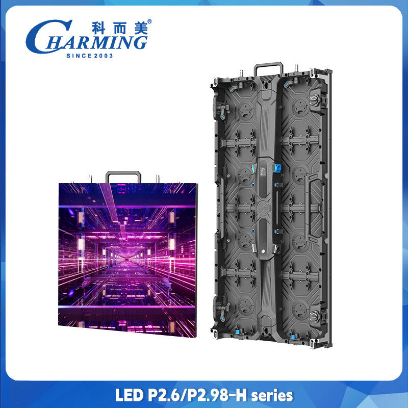 Rental LED Display Indoor Outdoor Full Color Led wall P2.6 Led Video Wall 500x500mm Die Cast Aluminum Display Screens