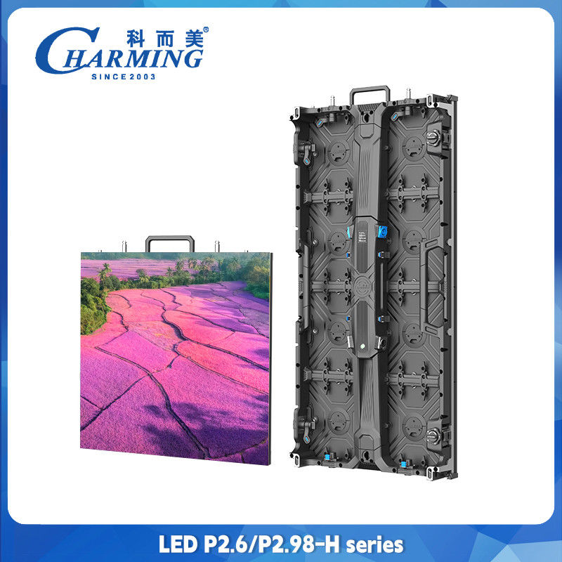 Super Clear P2.6 P2.98 Indoor Outdoor Led Video Wall With Front Mainteance Church Use