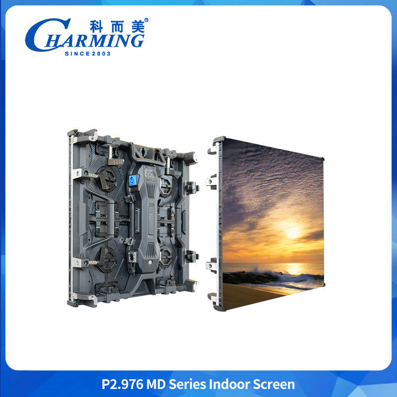 Super Thin Indoor Full Color LED Display High Resolution 2.98mmm MD Series Screen