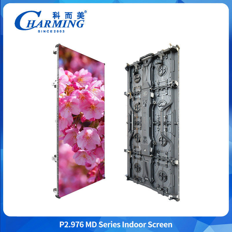 Charmimngled Front Service P2.98 Indoor Led Wall Display Flexible Screen For Advertising Rental