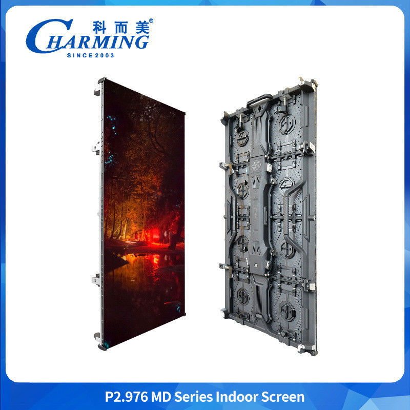 Flexible P2.6 P2.98 Indoor Digit Display LED Video Wall IP42 SMD1921