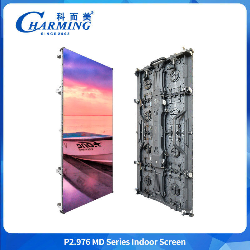 Aluminum Alloy  Light Weight P2.98 Led Curved Indoor Screen for Rental Events Commercial Use