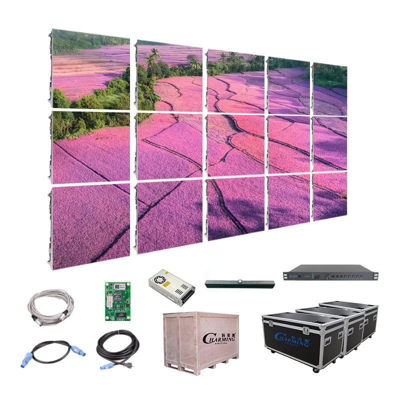 Die-casting Aluminum P2.98 K-Series Outdoor Display For Fxied Or Rental With Arc Lock Design