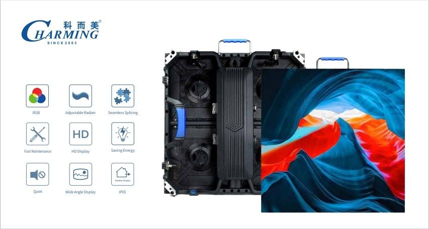 High Quality RGB Colour 400W P2.6 Kaito-K Series Indoor Display 140 ° Super Wide Viewing Angle