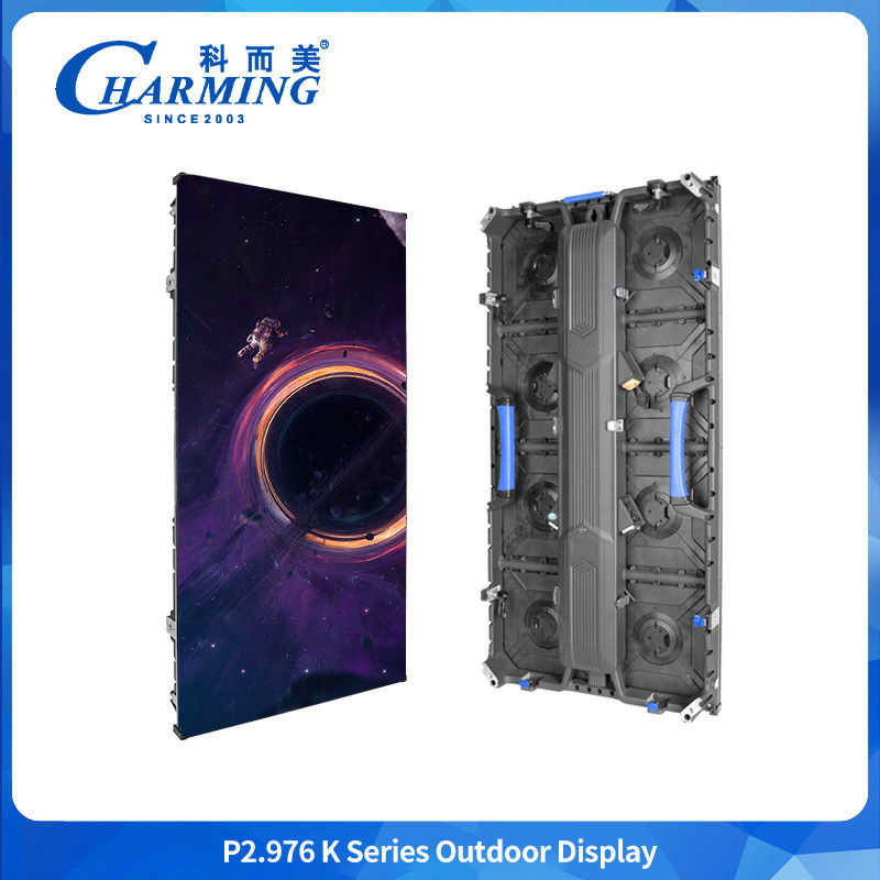 Strong Rigid Working Temperature -20℃-60℃ P2.976 K RGB Color Led Sign Board Led Wall Screen With High Refresh Rate