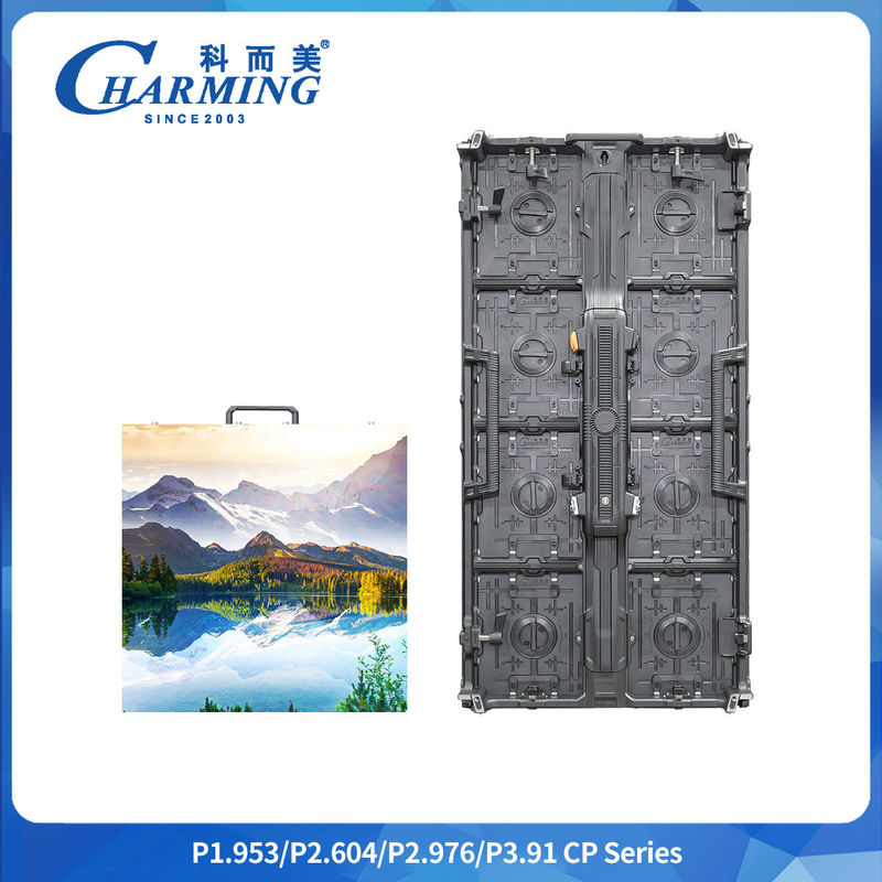 Smoother Splicing P2.6/2.98/3.91 Regular Curved  Flexible IP42 CP Series LED Video Wall Fast Hard Connection Screen Display