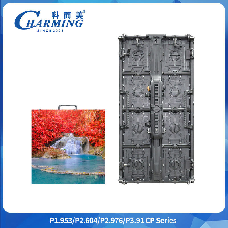 Lightweight 6.6 Kg P2.6-3.91 Curved Flexible IP42 CP Series LED Video Wall Special-shaped Splicing Screen Display