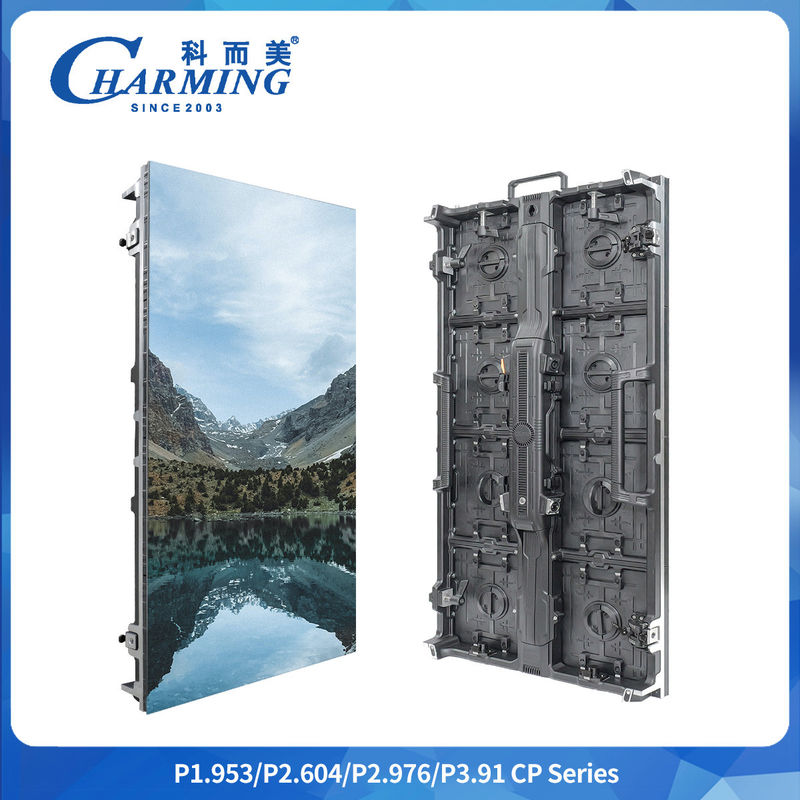 Right Angle Column P2.6/2.98/3.91 CP Series Outdoor LED Video Wall Is Upgraded To A Hiddenmodule Handle.