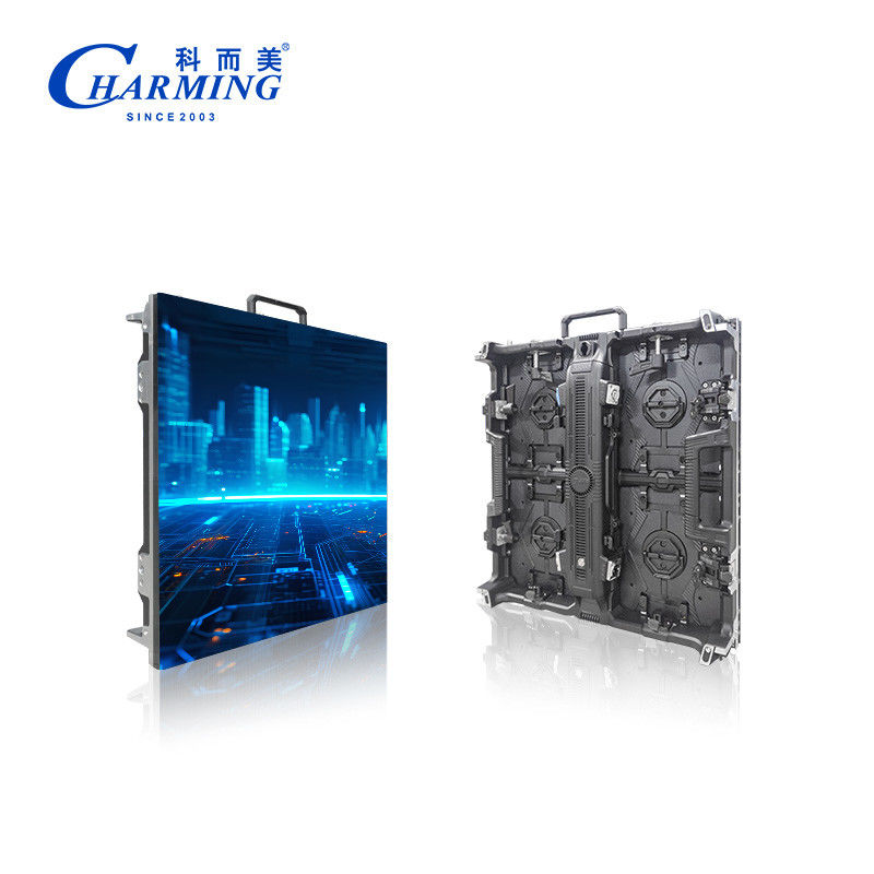 Outdoor LED  Rental  screen Aluminum Alloy Cabinet IP65 7680Hz Energy saving various shapes