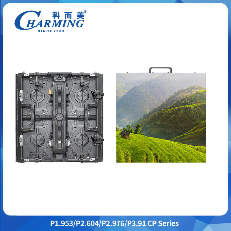 Charming Promotion CP Series Rental Cabinet 6.6/6.7/10.8kg 500/1000x500x84mm 14-16bit Curved Regula Flexible Screen Full Series Splicing Any Shape
