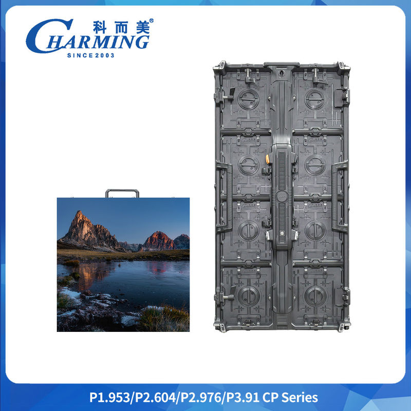 P3.91mm Indoor Videos Led Display Led Rental Screen Richer Colors Flexible Led Screen 7680 High  Refresh Rate