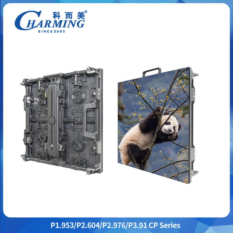 IP65 P3.91mm Outdoor Led Video Wall 65536Dot/㎡ Aluminum Alloy Box 500x500mm/500x1000mm Video Led Screen For Advertising Board And Concert Rental