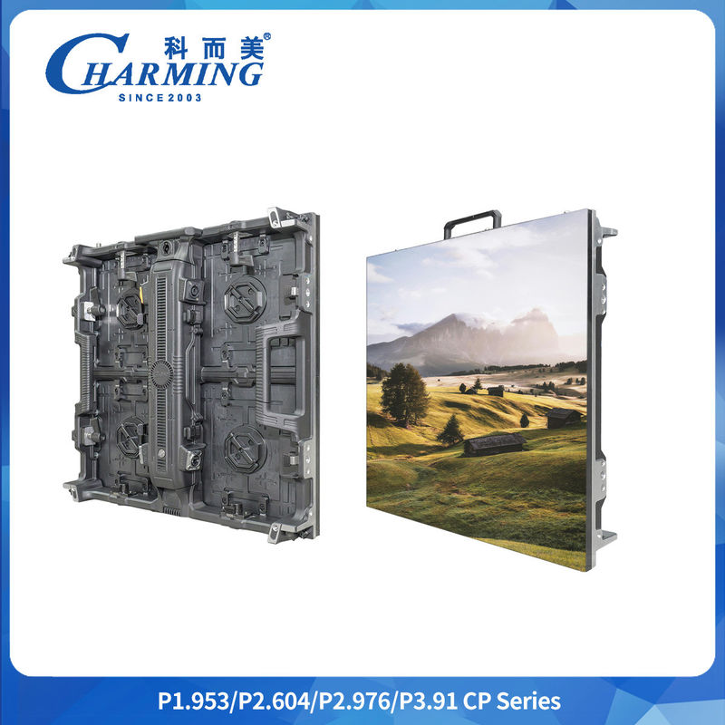 Screen Working Voltage AC 220V/(110V)±15% P2.6/2.98/3.91 CP Series Outdoor LED Video Wall With Truss Connection Keyhole