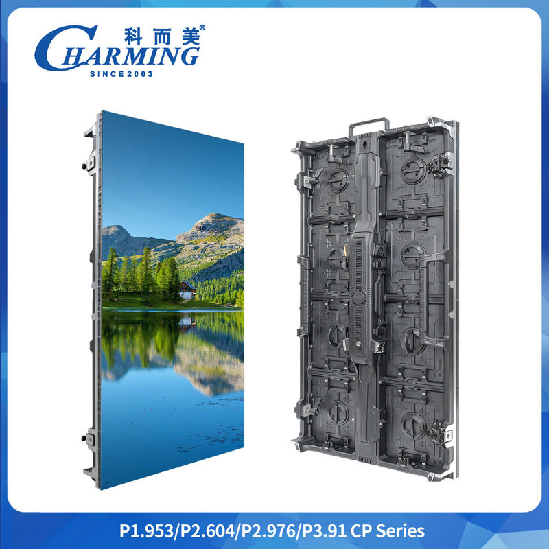 High Definition P1.9-3.91 7680hz Refresh Rate Cp Series 500*500/1000mm Staggered Splicing Rental Curved Regula Outdoor And Indoor Flexible Led Video Wall