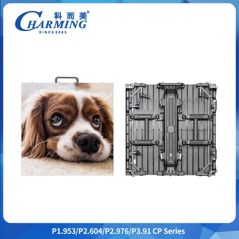 Anti-Oxidation P2.6/2.98/3.91 CP Series Indoor LED Video Wall With Truss Connection Keyhole