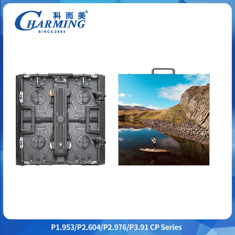 Smd2020 P3.91 Bright Colors Indoor Flexible Led P2.98 ±10° Curve Higher Flatness Video Wall P2.6 HD 3D Visual Effects Large Rental Commercial Performance