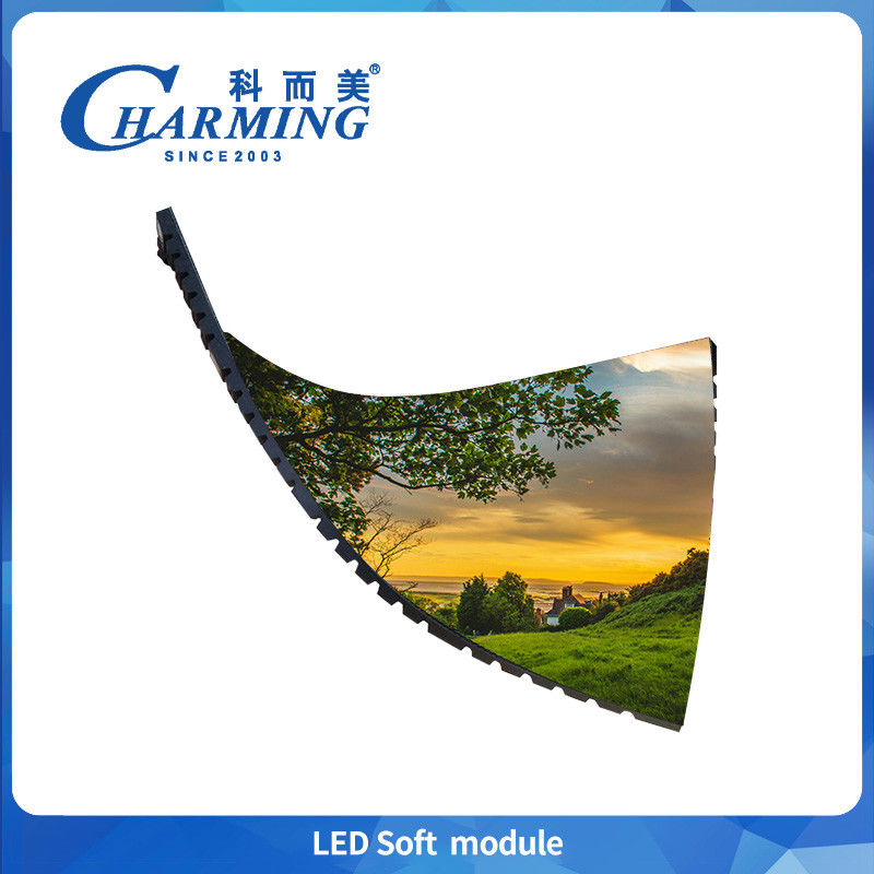 2025 Most Popular 3840 Hz HD Module Led P2 P2.5 P3 P3.076 P4 Led Soft Module Indoor Flexible Led Display Screen