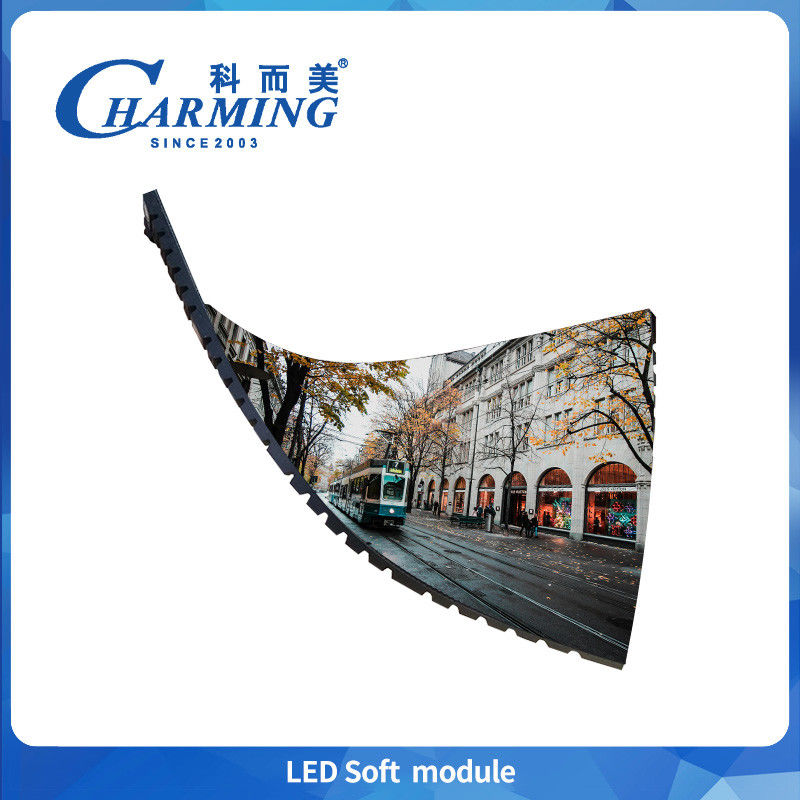 Newest 320x160mm P2/P2.5/P3/P3.076/P4 Soft Indoor Fixed Module 220V HD Pre Maintenance 3D Led Module For Advertising