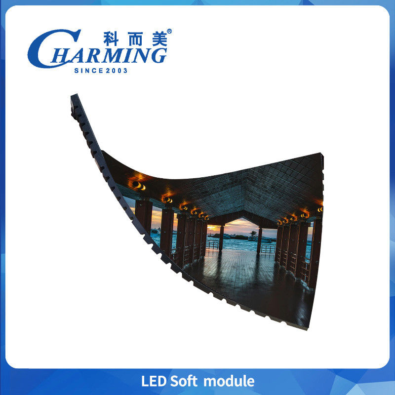 Indoor LED Soft Module Video Wall Display with High Refresh Rate for Light Advertising and Event Planning