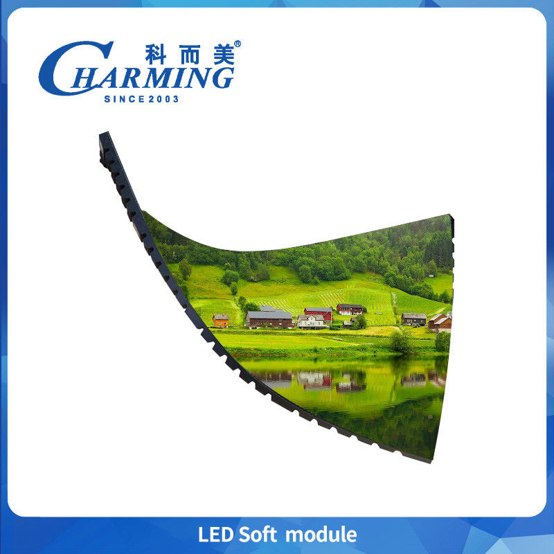 Factory Price P4 Led Soft Module Indoor Display Vedio Wall Screen Weight 255g 256*128MM SMD2020 Adveresting Screen