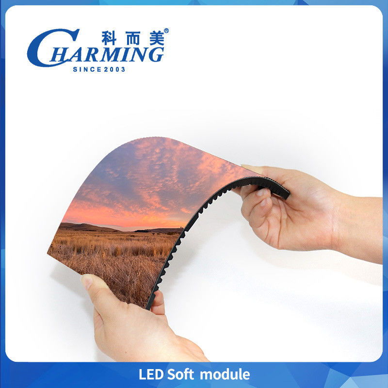 Flexible LED Display Screen Soft LED Module Curved LED Advertising Display For Indoor P1.86 P2 P2.5 P3