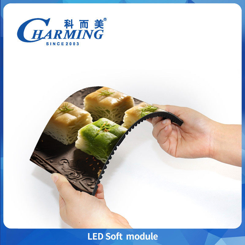 320x160 Indoor Led Soft Module P2 P2.5 P3.076 7680 High Refresh Rate Module Display For Artistic Forms