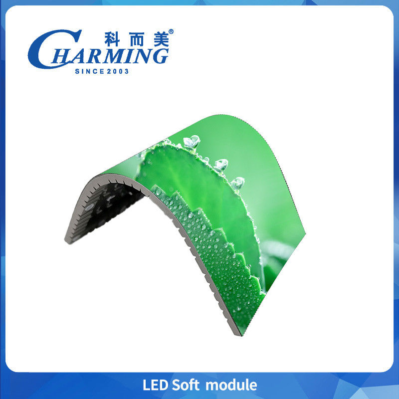 Indoor Smd Full Color Led Screen P2 P2.5 P3 P4 Flexible Led Panel Rgb Curved Flexible Led Board Soft Led Module For Ads