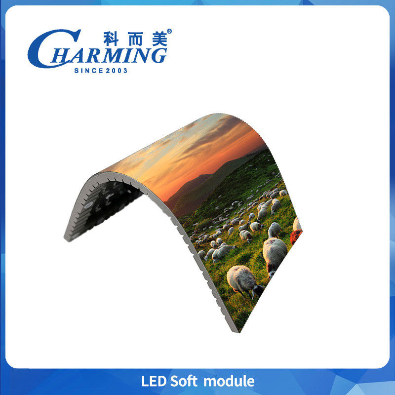 P2/P2.5/P3/P3.076/P4 Indoor Flexiblescreen 320x160mm Led Video Wall 240x120mm Foldable Led Display Screen For Hotel & Bar & Wedding