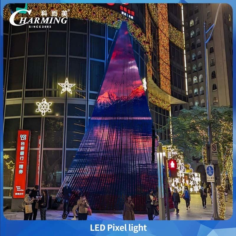 Hot Sale RGBW LED Pixel Point Lights 30MM IP66 DC 24V Outdoor Christmas Holiday LED