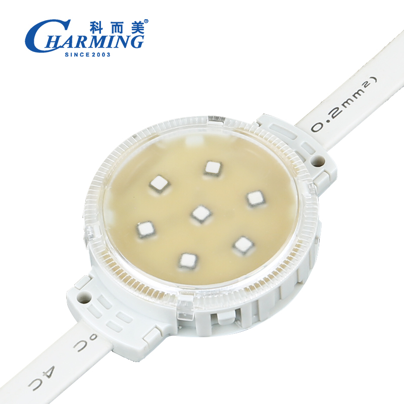 Flexible Installation LED Pixel Dot Light - 50C RGB IP65 Waterproof for Creative Lighting Projects