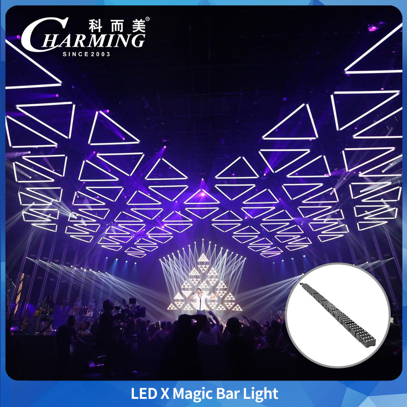 Modular design Charming product for easy styling LED X Magic Bar Modular Design Charming Product LED X Magic Bar RGB LED Pixel Bar For Entertainment Event  