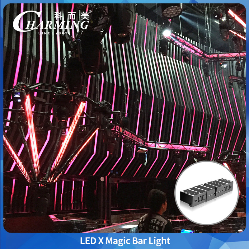 Wall-mountable Charming Product LED X Magic Bar For Entertainment Event  Modular Design Charming Product LED X Magic Bar RGB LED Pixel Bar