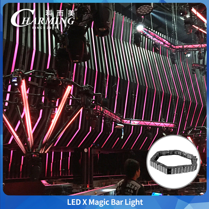 2W Max Power LED X MAGIC BAR Light RGB Low Power Suitable for Leisure and Entertainment Venues