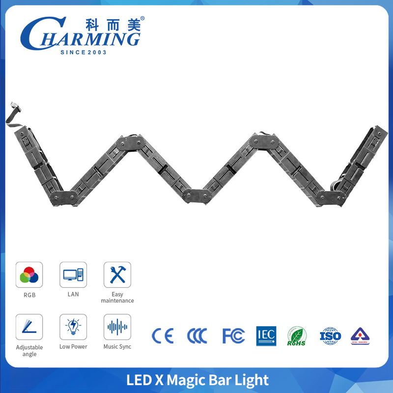 DVI Control RGB  Flexible Led Magic Bar Light For Hotel Entertainment Lobbies Decoration