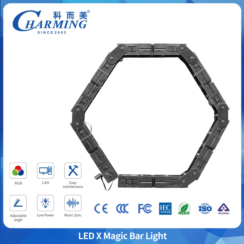 Adjustable Angle SMD3838 LED X MAGIC BAR Light From Charming Manufacturer Use for Indoor