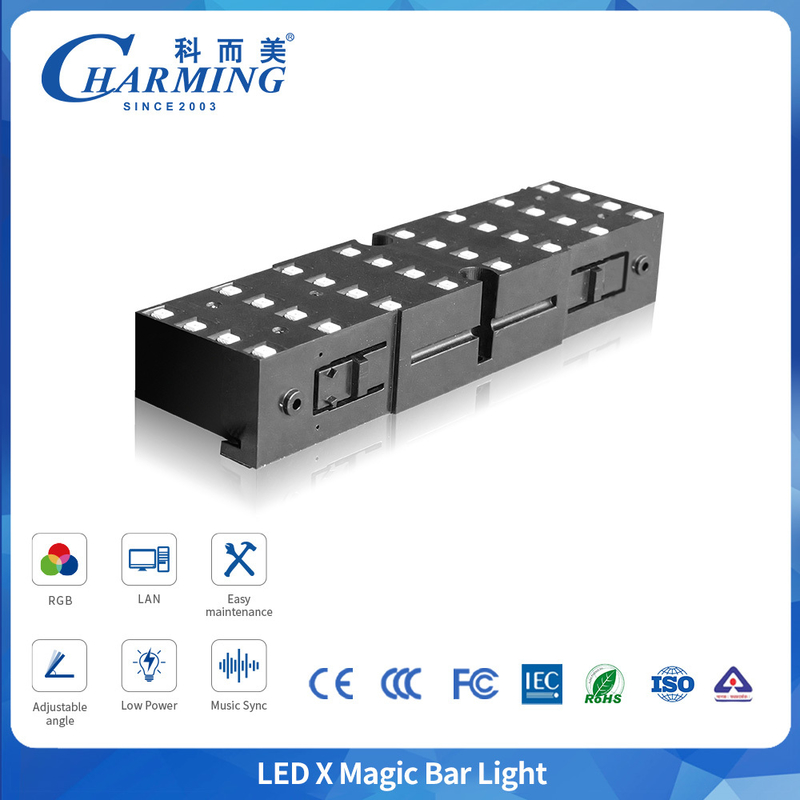 Low Power 960X40X25mm LED X MAGIC BAR Light Screw Hole Design Flexible Combination Use for Entertainments