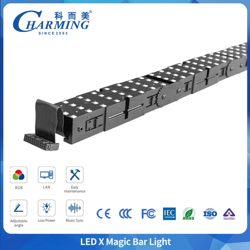 140° Viewing Angle PC Crust Material RGB Long Life Span Colorful Stunning Led Magic Bar Light
