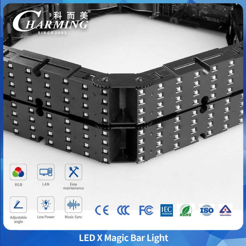 LED Magic Bar Bendable Expandable RGB Light with Full Color for Entertainment Venues