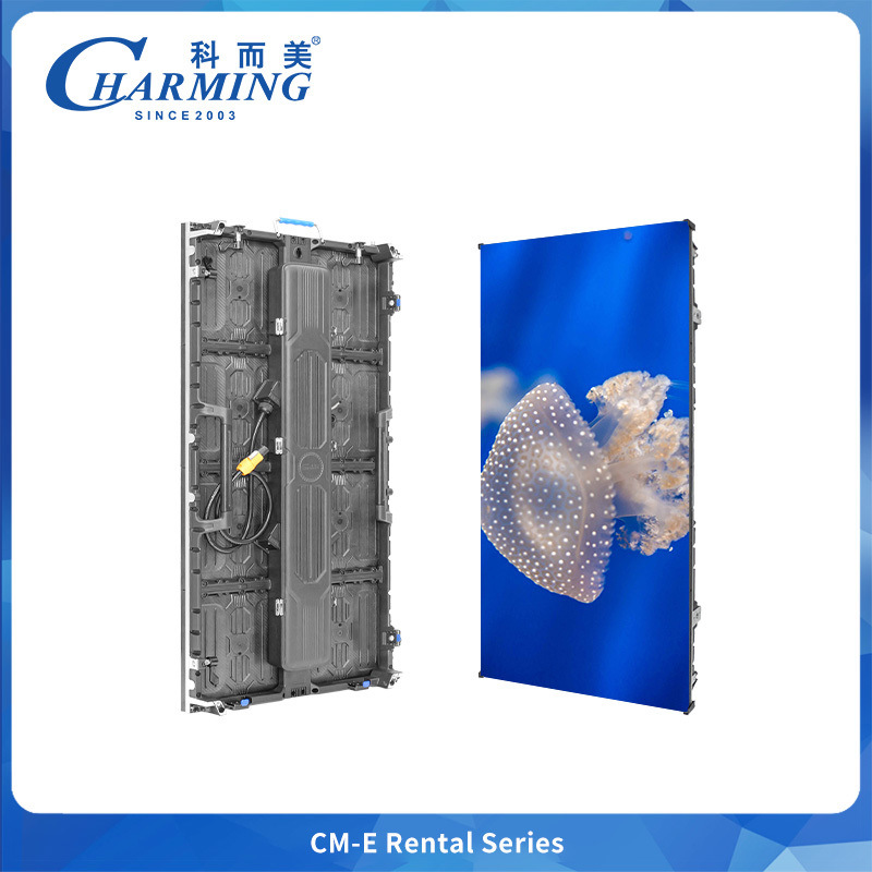 P2.9/P3.91 Back Maintenance Rental Led Display Cabinet Power Cord Integration For Concert Stage EventS And Party