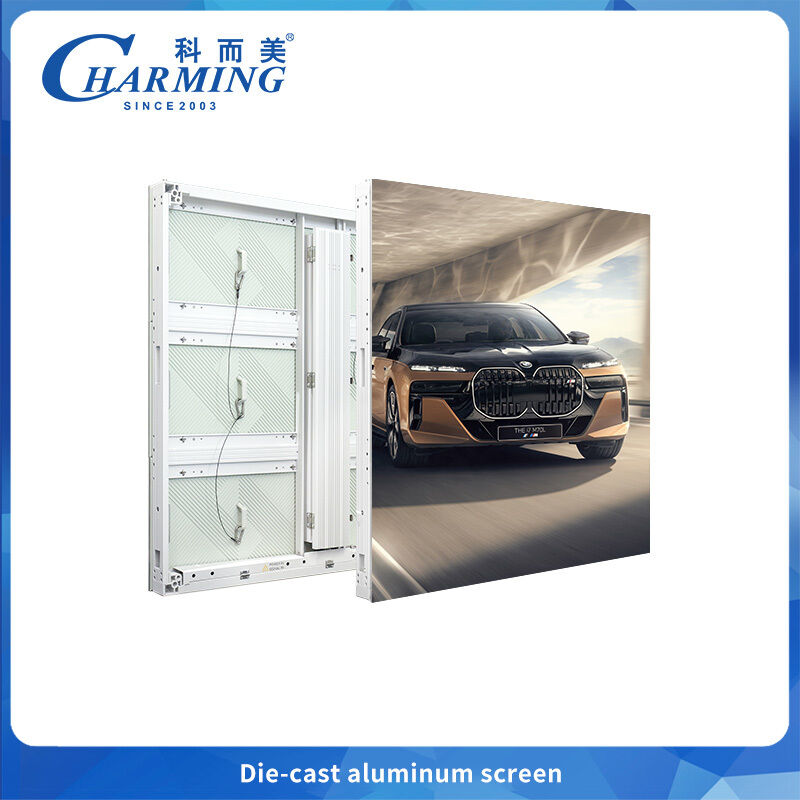 IP65 Outdoor P6 Led Wall Screen For HD Commercial Building Shops Advertising