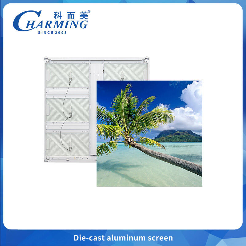 960x960MM Die-cast Aluminum 4k Advertising Screen Outdoor Waterproof P6 Led Wall Screen