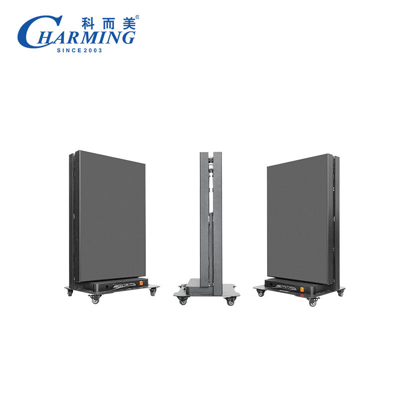 Foldable LED Poster Screen High Refresh Rate with GOB Technology and Intelligent Mobile Control for Outdoor Video Walls