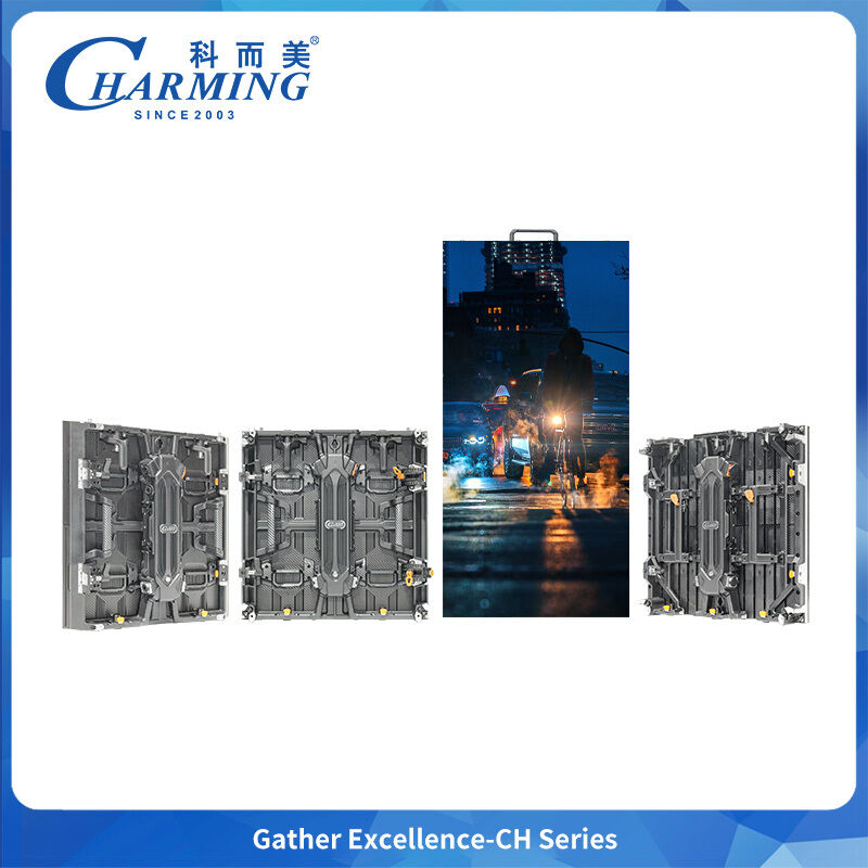 Rental LED Display Combining Slim 84mm Thickness and Minimum 6.6kg Cabinet Weight for Transport and Quick Installation