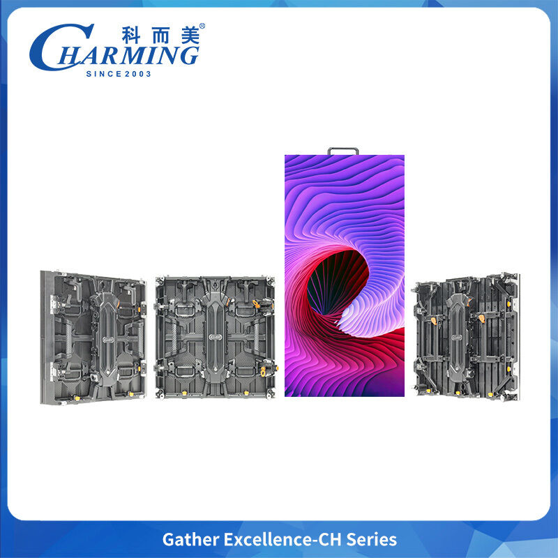 P3.91 Commercial Display Waterproof Special Handle Integrated Hard Connection Led Die-Cast Aluminum Alloy Cabinet CH