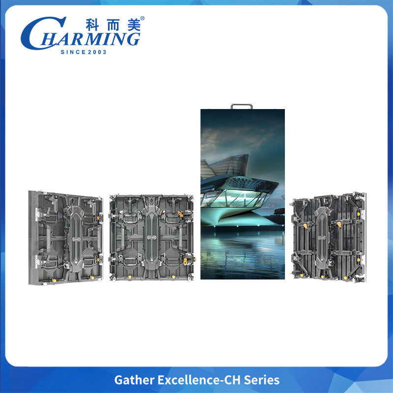 High-Refresh Outdoor LED Display – Cast Aluminum, IP65 Rated, 3500+ CD/m²