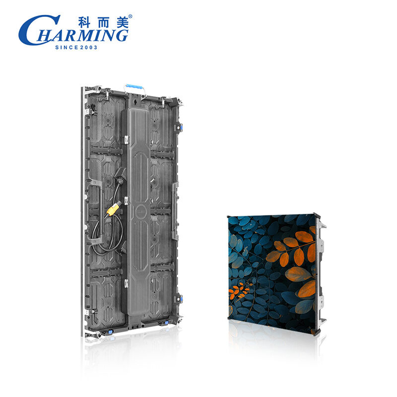 Charming CM-EE Series Waterproof Full Color LED Video Wall Display Designed for Rental Featuring Aluminum Alloy Cabinet and Precise Splicing