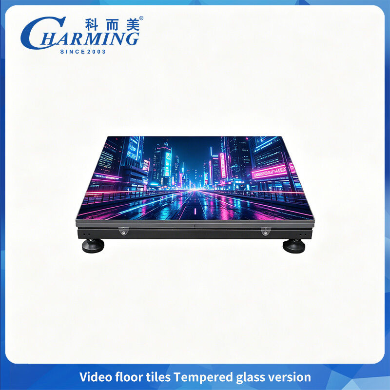 1/16Scan Dance Floor LED Display P3.91 with Tempered Glass Version Post-maintenance