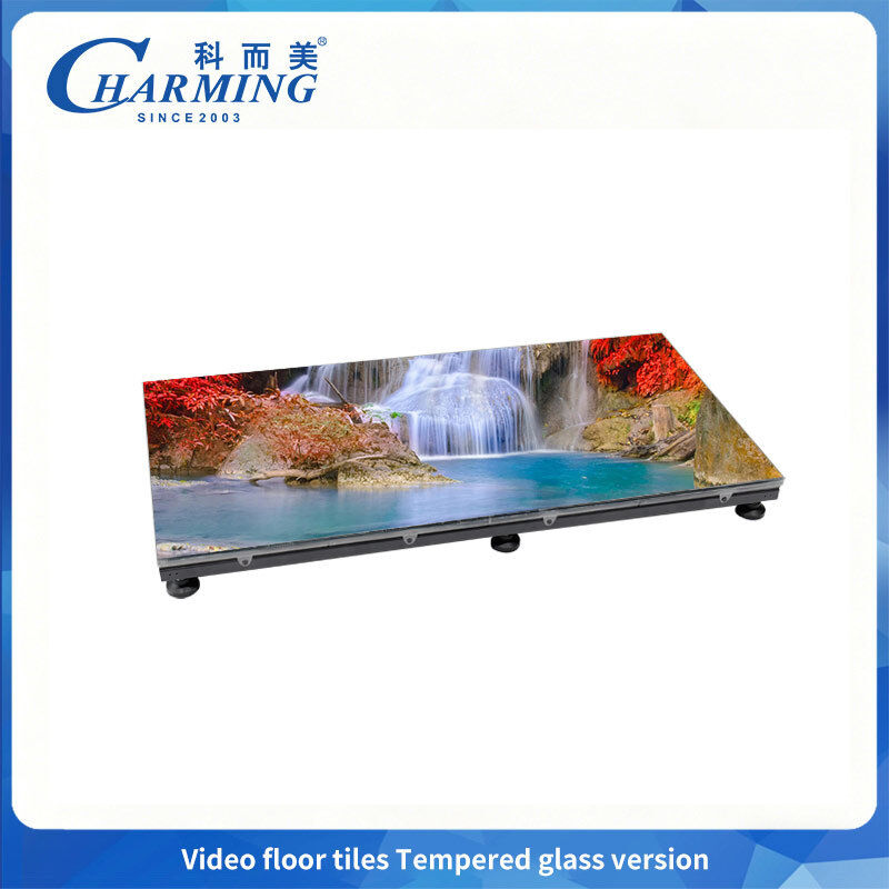 1500CD/㎡ Brightness Dance Floor LED Display P3.91 with Tempered Glass Version Post-maintenance