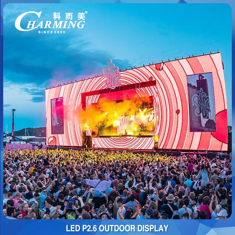 4k Led Display P2.6 Stage Rental Outdoor Led Video Wall Display Screen