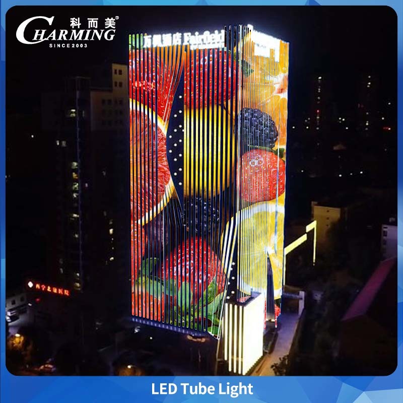 U38 Tube Light Waterproof Building Elevation DC24V Aluminum Invisible ...